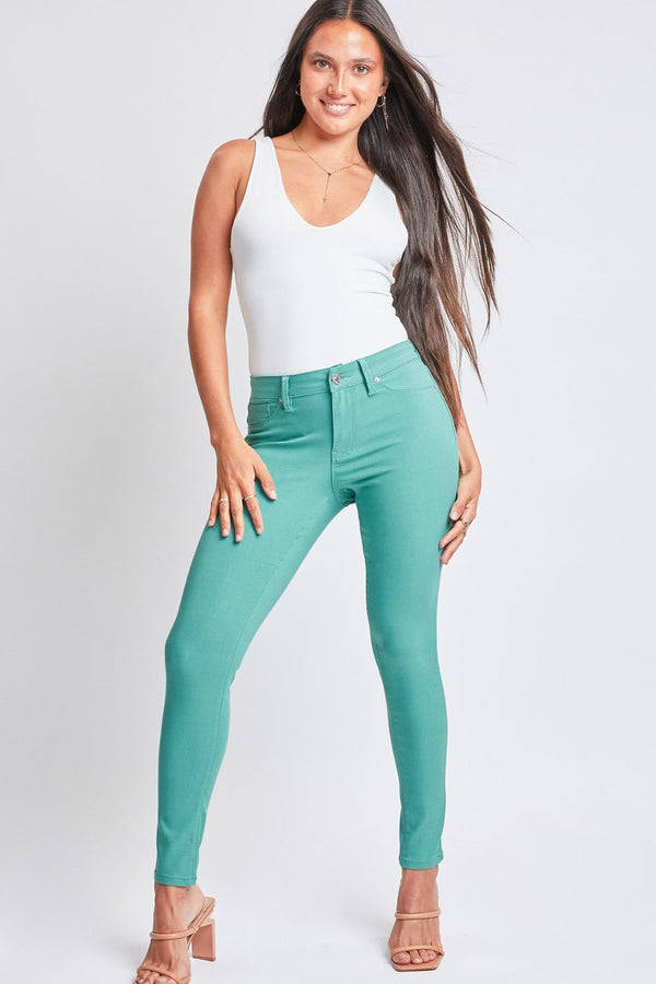 Full Size Hyperstretch Mid-Rise Skinny Pants Trendsi