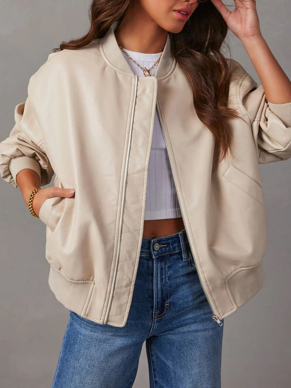 Women's Zip Up Long Sleeve Jacket