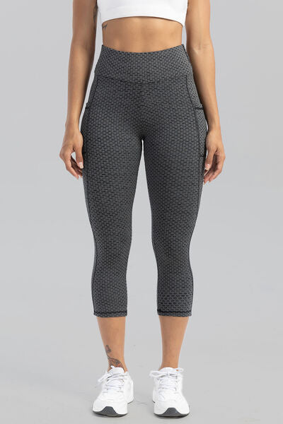 Contrast Stitching High Waist Active Leggings