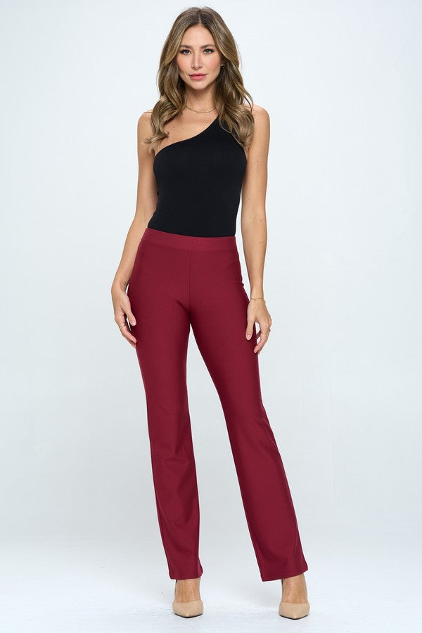 High-Rise Flare Bootcut Pants