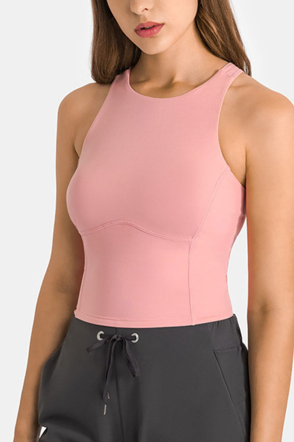 Round Neck Yoga Tank